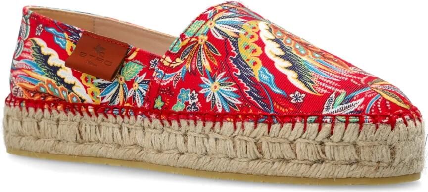Etro Bedrukte Katoenen Espadrilles - Foto 5