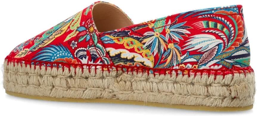 Etro Bedrukte Katoenen Espadrilles - Foto 4