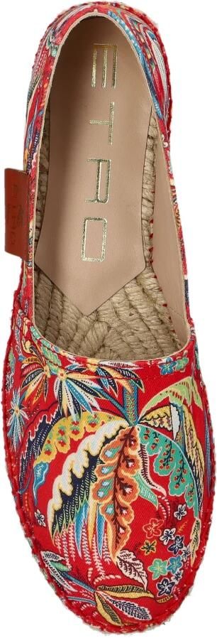 Etro Bedrukte Katoenen Espadrilles - Foto 6