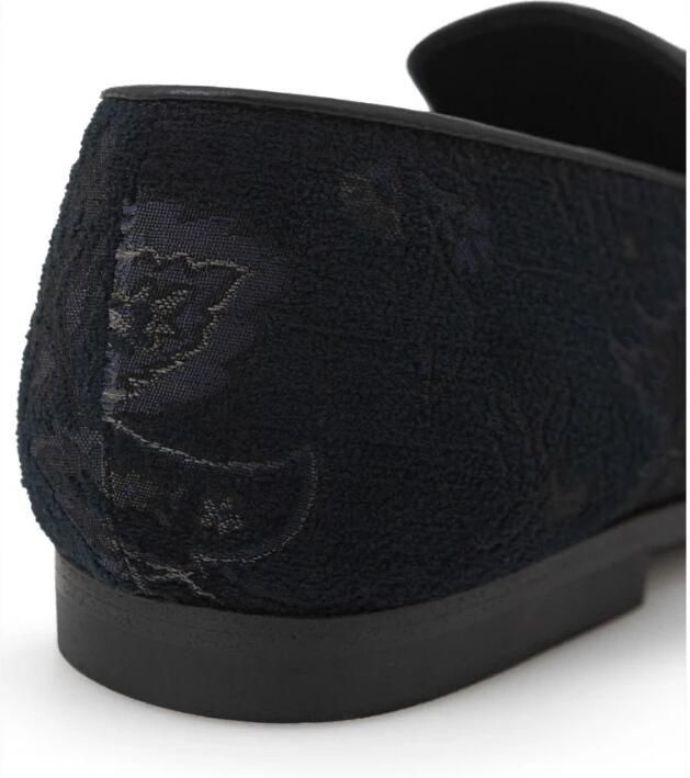 Etro Jacquard Flower Print Loafers