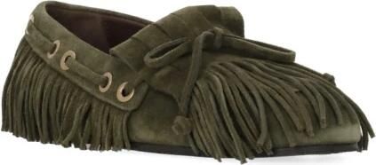 Etro Suede Boat Loafers met Franjes - Foto 5