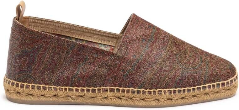 Etro Rode Paisley Espadrilles
