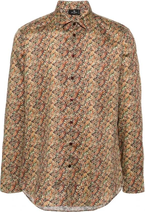 Etro Shirt met Palmboomprint