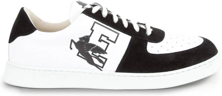 ETRO Zwarte Sneakers Alle Temperaturen Leer Black Heren