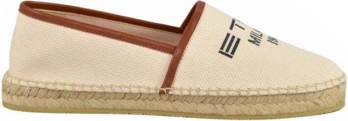 Etro Stijlvolle Espadrilles met Rubberen Zool
