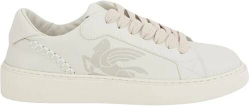 Etro Witte Sneakers Lage Top Schoenen
