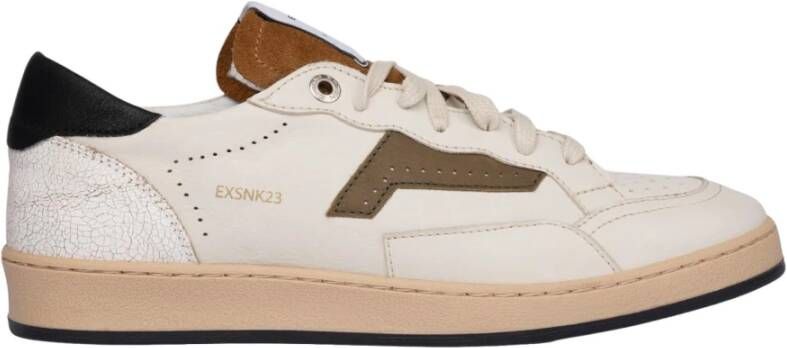 Exton Beige Sneakers met Sportieve Elegantie