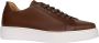 Exton Bruine leren sneaker stijlvolle klasse - Thumbnail 1