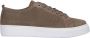 Exton Geperforeerde Suède Sneakers Diepblauw - Thumbnail 1