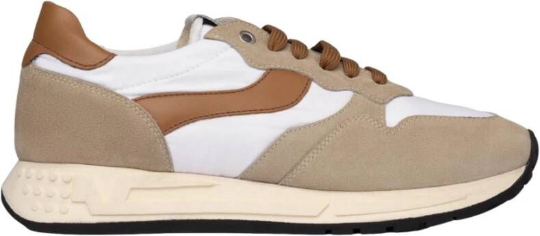 Exton Sportieve suède en stoffen sneaker