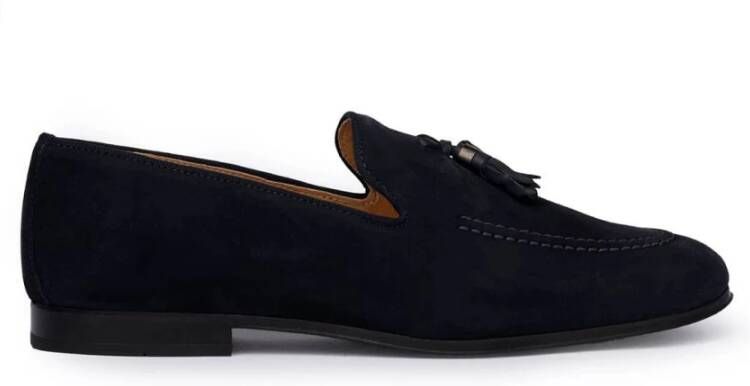 Exton Suède Loafers met Strikken