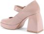 19v69 Italia Nude Mary Jane Pump met Hak Beige Dames - Thumbnail 2