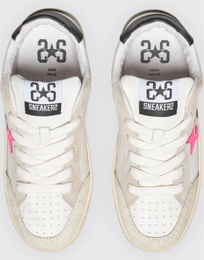 2Star Fuxia Zebra New Star Sneakers