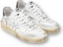 2Star Gebruikte Padel Sneakers in Bianco Nero White Heren - Thumbnail 2
