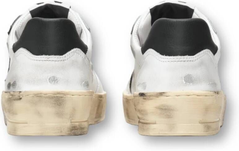 2Star Gebruikte Padel Sneakers in Bianco Nero Wit Heren