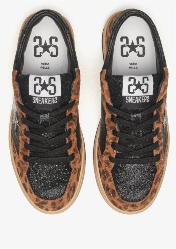 2Star Glitter Leopard Sneaker Week Ster