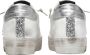 2Star Glitter Zilver Wit Leren Sneakers - Thumbnail 2