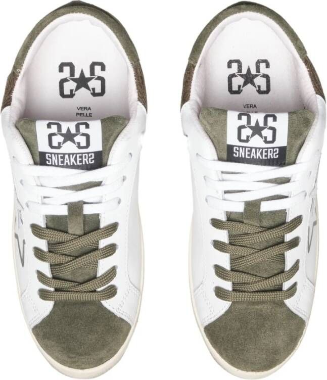 2Star Handgemaakte Italiaanse Leren Sneakers