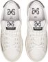 2Star Handgemaakte Italiaanse Leren Sneakers Zilver Wit - Thumbnail 2