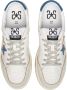 2Star Handgemaakte Italiaanse sneakers wit blauw heren - Thumbnail 2