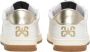 2Star Handgemaakte Italiaanse sneakers wit goud - Thumbnail 2