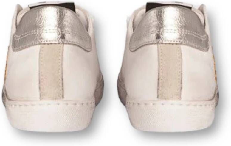 2Star Lage Sneakers in Wit-IJs-Goud-Zilver Wit Dames