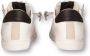 2Star Wit Zwart Lage Top Sneakers Modern Casual - Thumbnail 4