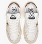 2Star Luipaarddetail Wit Leren Sneaker - Thumbnail 2