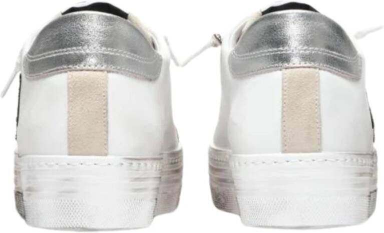 2Star Witte Glitter Ster Platform Sneakers