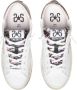 2Star Witte leren platformsneakers voor dames - Thumbnail 2