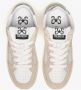 2Star Witte leren sneaker met beige en roze details - Thumbnail 2