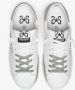 2Star Witte leren sneaker met grijze suède details - Thumbnail 2