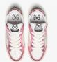 2Star Witte leren sneaker met roze en zilveren details - Thumbnail 2