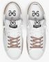 2Star Witte Leren Sneaker met Taupe Suède Details - Thumbnail 2