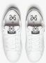 2Star Witte Leren Sneaker met Zilveren Details - Thumbnail 2