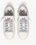 2Star Witte leren sneaker met zilveren glitterdetail - Thumbnail 2