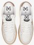 2Star Witte leren sneakers met bruine suède details - Thumbnail 2