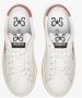 2Star Witte Leren Sneakers met Donkerroze Suède Details - Thumbnail 2