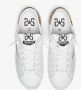2Star Witte Leren Sneakers met Glitterdetails - Thumbnail 2