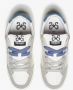 2Star Witte leren sneakers met grijze en blauwe details - Thumbnail 2