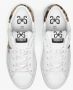 2Star Witte Leren Ster Sneaker met Bruine Ecofur Details - Thumbnail 2