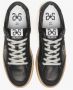 2Star Zwarte leren sneaker met wit detail - Thumbnail 2