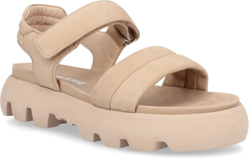 305 Sobe Flat Sandals Beige Dames