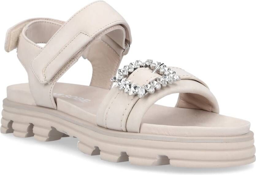 305 Sobe Flat Sandals Beige Dames