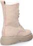 305 Sobe Lace-up Boots Beige Dames - Thumbnail 4