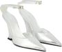 3Juin Hoge hakken "Clea" Pumps in zilver - Thumbnail 3