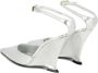 3Juin Hoge hakken "Clea" Pumps in zilver - Thumbnail 4