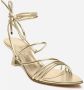 3Juin Dafne Shine Leren Sandalen Yellow Dames - Thumbnail 2