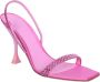 3Juin Fuxia Eloise sandals by ; made of satin they feature rhinestone details that give an elegant and innovative touch Roze Dames - Thumbnail 3