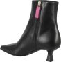 3Juin Boots Black Leather Boots in zwart - Thumbnail 4